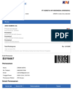 Payment Detail Perjalanan