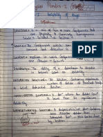 Solubility of Drug