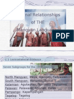 external relations of the mangyan lang_kat