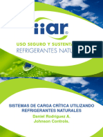 Sistema de Carga Critica Utilizando Refrigerantes Naturales