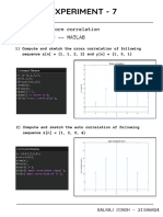 Exp 7 and 8 Matlab