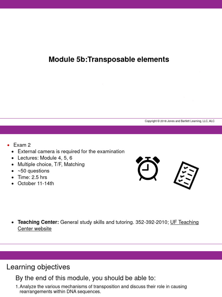 Module+6b I | PDF | Transposable Element | Genome