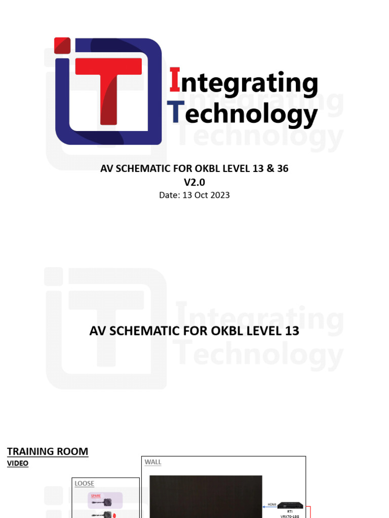 AV Schematic for OKBL Levels 13 & 36 | PDF | Hdmi | Electronics