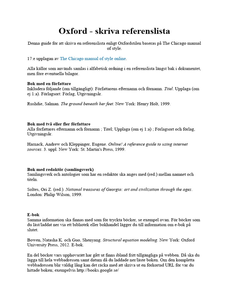 Oxford REFERENS | PDF