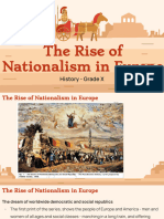 The Rise of Nationalism in Europe