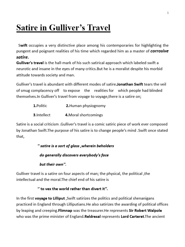 Gulliver's Travels PDF