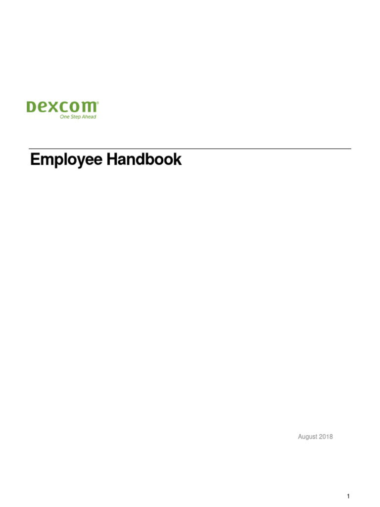 Employee Handbook 2019 PDF Overtime Workweek And Weekend