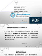 Apresentação Dimensionamento de Pessoal