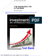Full Download Investments An Introduction 11th Edition Mayo Test Bank