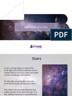 Life Cycle of A Star POWERPOINT