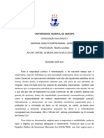 Rafael Almeida Dias Alves - Resumo Crítico 2 - Empresarial