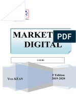 IFSM - Cours de Marketing Digital - Année 2019-2020