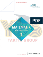 Puza Mat 1 - 2021 Yos Taktik