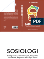 Sosiologi Bidang Khusus, Perkembangan, Pengertian, Pendekatan, Kegunaan Dan Objek Kajian