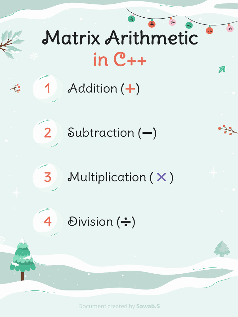 C++ (Matrices) | PDF | Matrix (Mathematics) | Mathematical Analysis