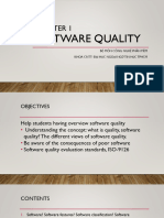 Lý Thuyết Kiểm Định Chất Lượng Phần Mềm - 1. Software Quality