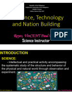 Science, Technology and Nation Building