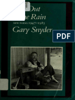 Gary Snyder - Left Out in The Rain