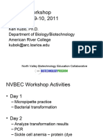 NVBEC Workshop December 9-10, 2011