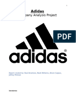 Adidas Analysis Paper