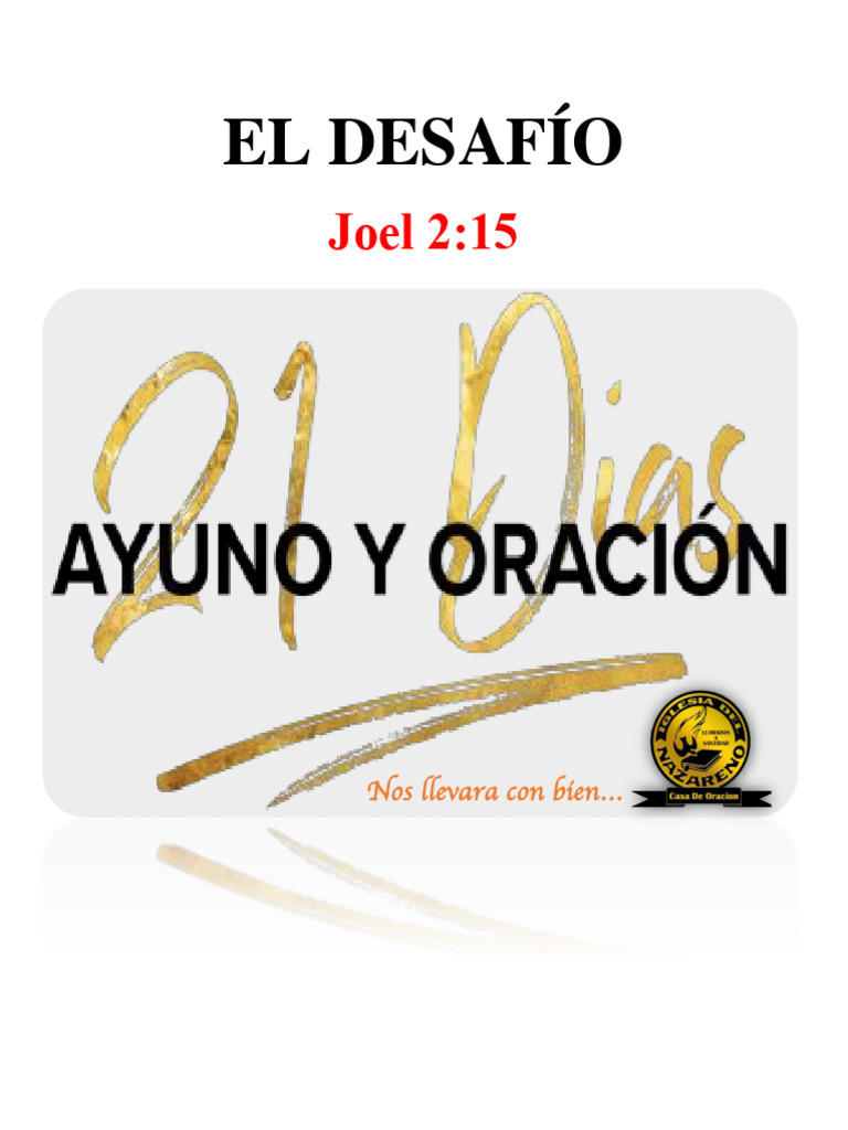 21 Días de Ayuno y Oración | PDF | Oración | Rápido