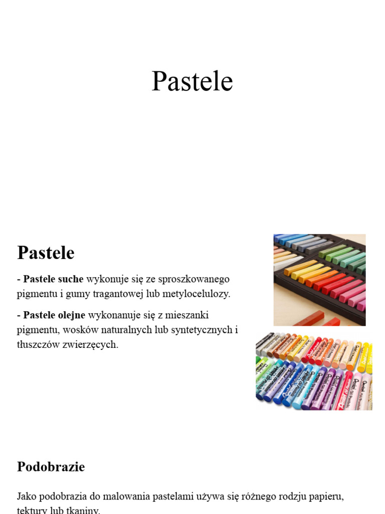 Pastele | PDF