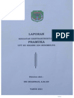 Laporan Kegiatan Ekstrakulikuler Pramuka