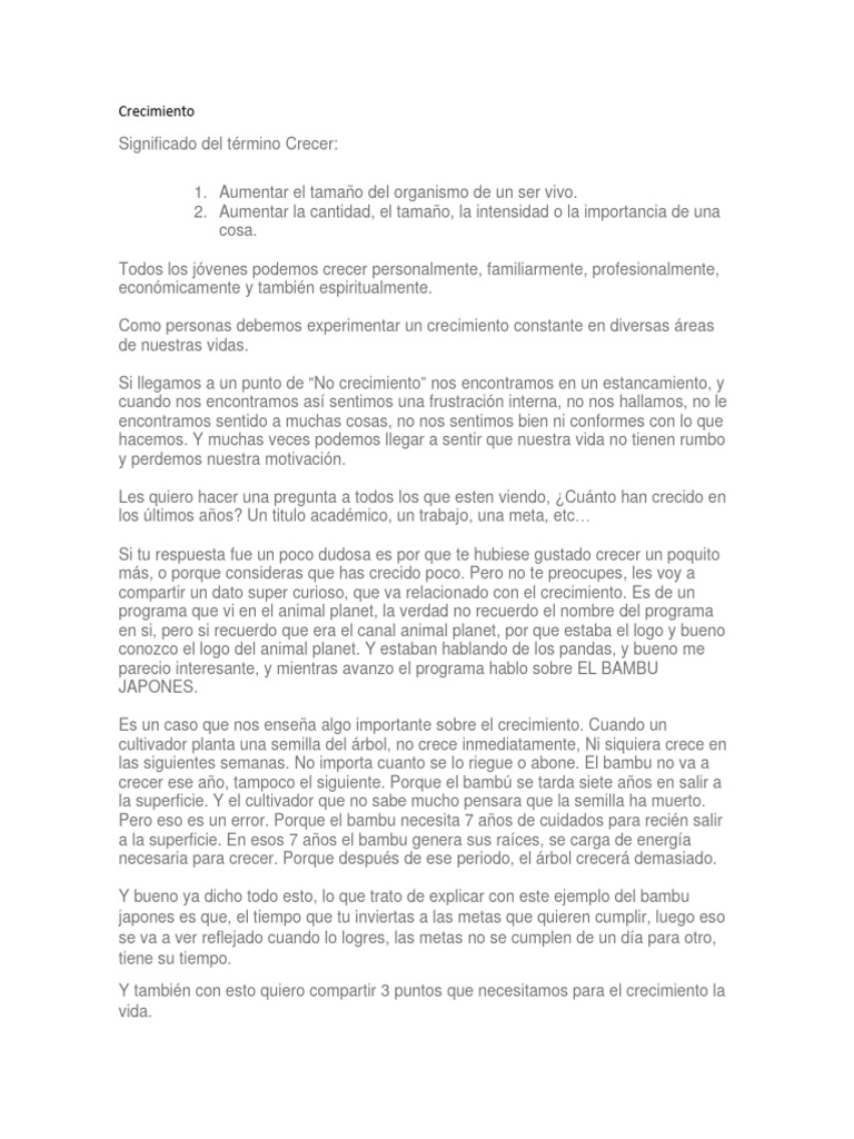 Claves para el Crecimiento Personal | PDF | Estilo de vida