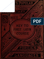 Key To The Latin Language by F. Ahn - First Course (Csclub - Uwaterloo.ca Rfburger Language)