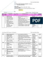 Planificare Integrata Pe Unitati de Continut Clasa I 20232024