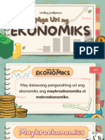 Uri NG Ekonomiks