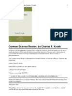 German Science Reader, Charles F. Kroeh (Manybooks - Net)