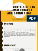 Fundamentals of Gas Chromatography and Carrier Gas