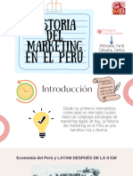 Historia Del Marketing en El Perú