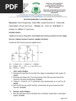 Analog Electronics 2023