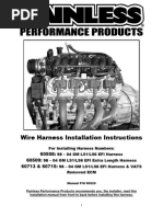 Wire Harness Installation Instructions