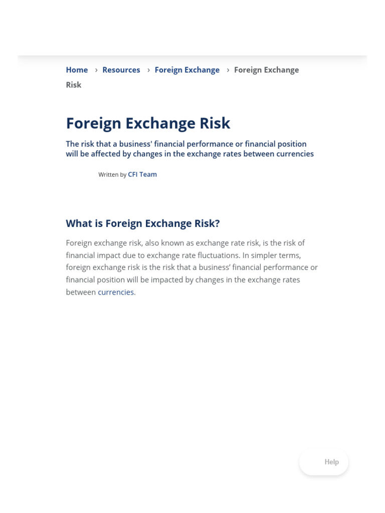 foreign-exchange-risk-overview-types-examples-pdf-financial