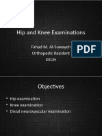 Physical Examination Lower Limbs