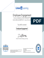 CertificateOfCompletion - Employee Engagement