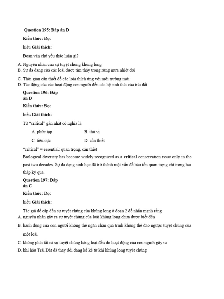 Dap An de 5 | PDF