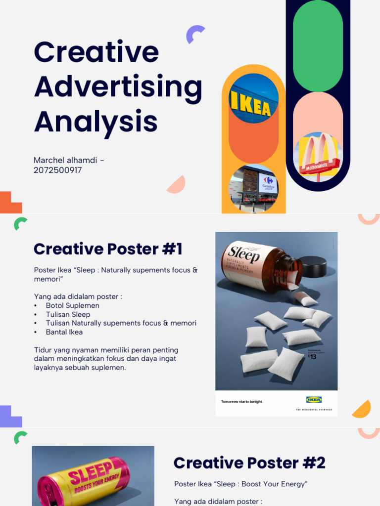 Creative Advertising Analysis | PDF | Bisnis | Pengembangan Diri