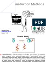 Signal Transduction Methods - Lab