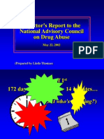 Director's Report To The National Advisory Council On Drug Abuse