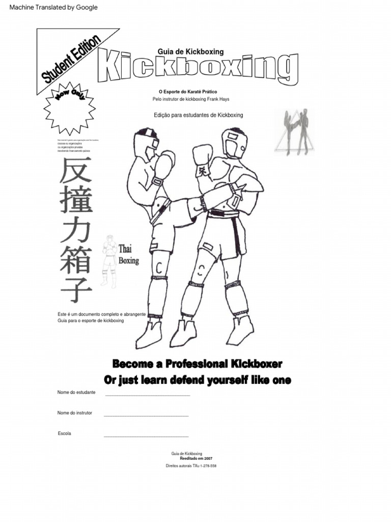 Kickboxing Guidebook | PDF