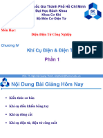 Dien Dien Tu CN - Chuong 4 Khi Cu Dien Phan 1