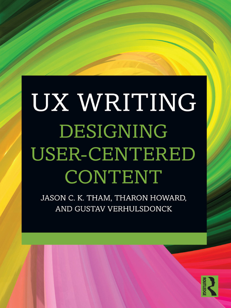 Ux Writing Designing User Centered Content Team Ira 1nbsped 1032228385
