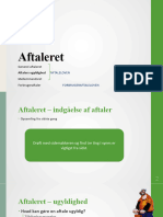 Aftaleret - Ugyldighed