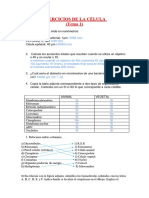 Clase Práctica No.2 Cap. I. Células