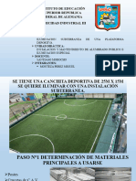 ILUMINACION-SUBTERRANEA Cancha Deportiva