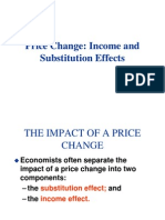Slutsky Equation Explaining Income and Substitutione Effects of A Price Change